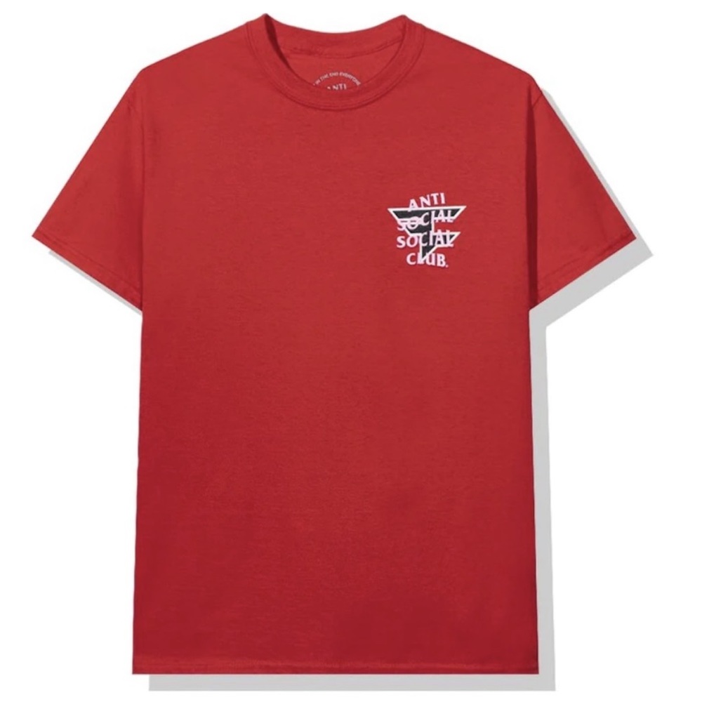 NWOT Anti Social Social Club- Faze Clan Red T-shirt